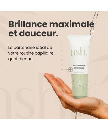 nsh. Natural Skin & Hair nsh Conditioner with prebiotics stimulates growth seals the cuticle and prevents hair loss anti-frizz hair protector. 300 ml - Buy Online on GoSupps.com