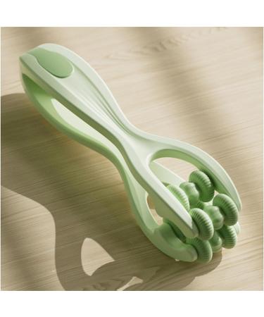 Double Roller Finger Massage Device - Wrist Massage Tool with 2 Options for Blood Circulation & Hand Pain Relief | Non-Slip Handle Trigger Point Therapy - Buy Online on GoSupps.com