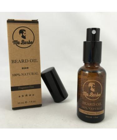 Premium 100% Natural Beard Oil - Nourishing Hydrating Growth-Stimulating with Spray - 30ml - Perfect for Sensitive Skin - Buy Online on GoSupps.com
