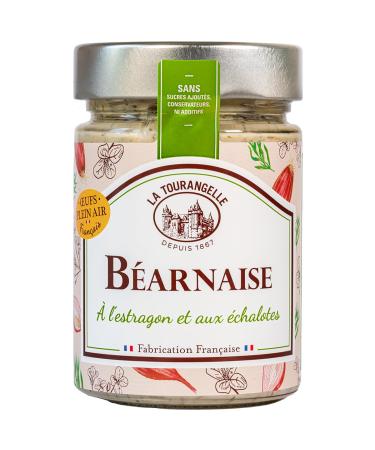 La Tourangelle Béarnaise Sauce 270g - Made in France with French Shallots and Tarragon - 100% Natural