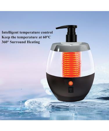 Linbary Massage Oil Warmer - Premium Black Lotion & Cream Warmer for Home Salon & Spa Use - Includes Oil Bottle Donor for Enhanced Heating - Buy Online on GoSupps.com