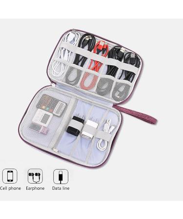 Digital Storage Bag Data Cable Storage Bag Mobile U Disk Charger Cationic Storage Bag Cmmt12069 (F One Size) (B One Size) - Buy Online on GoSupps.com