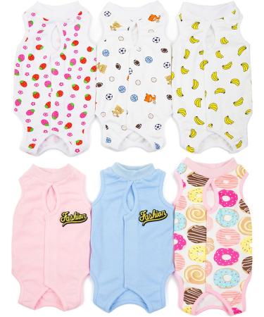 Komate Cat Surgical Recovery Suit | Post Surgery Cotton Pet Physiological Clothes | E-Collar Alternative for Cats & Dogs (S Pink) - Buy Online on GoSupps.com