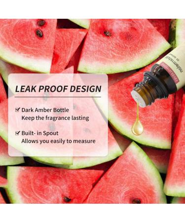 GREENSLEEVES 100% Pure Organic Watermelon Essential Oil 10ml - Aromatherapy Diffuser Oil with Refreshing Watermelon Scent - Buy Online on GoSupps.com