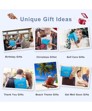 Ocean Bliss Spa Gift Box: Self Care Gifts for Women - Birthday, Get Well, Christmas - for Sister, Best Friends, Mom, Teacher - Buy Online on GoSupps.com