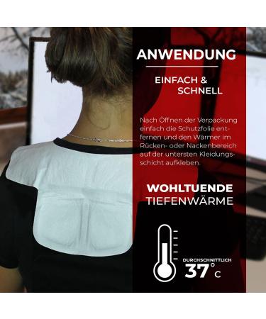 Thermopad Nack Warmer XXL - 3x Long-Lasting Heat Pads for Neck Shoulder & Back Relief | Ready-to-Use Heat Therapy - Buy Online on GoSupps.com