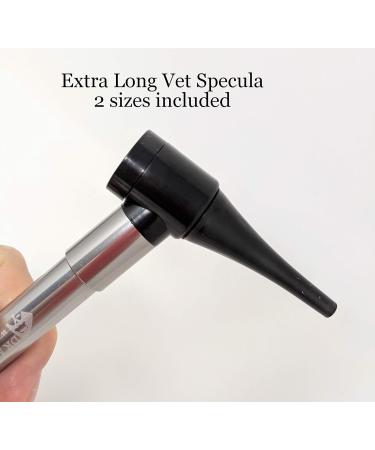 Dr Mom Pocket Veterinary LED Otoscope - Compact Vet Otoscope for Animal Care - Buy Online on GoSupps.com