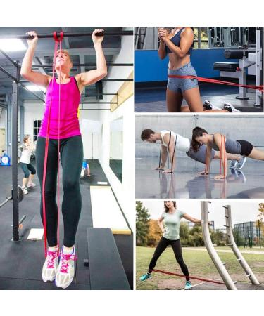 Tifereth Pull-Up Bands - Red Resistance Bands for Women (15-35 lbs) - Perfect for Gym & Home Workouts - Buy Online on GoSupps.com