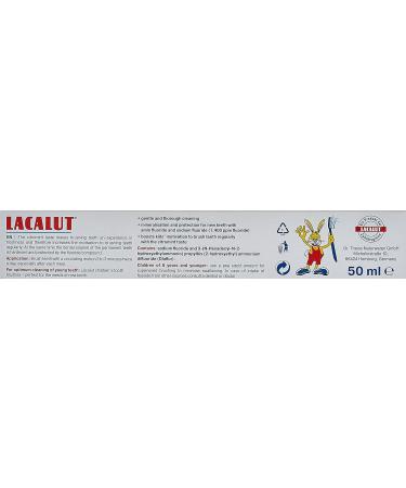 2 X 50ml Lacalut Toothpaste Kids 8+ - Buy Online on GoSupps.com