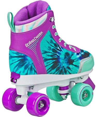 Quad Star Adjustable Girl's Roller Skates - Size Medium (3-6) | Roller Derby Beginners Skates - Buy Online on GoSupps.com