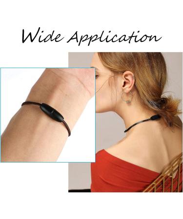 PandaHall 30 Set Black Breakaway Clasp for Lanyard with Nylon String Cords - DIY Craft Making Supplies - Buy Online on GoSupps.com