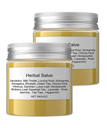 Liver Organic Herbal Salve - Dandelion Salve for Liver