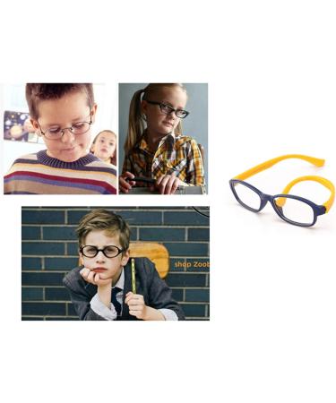 Buy Children's Glasses Frame with Clear Lens for Boys & Girls (Ages 5-12) - Includes Black Red Glasses Case - International Shipping Available - Buy Online on GoSupps.com