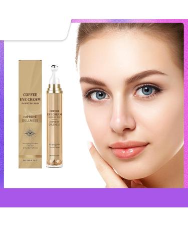 Serum Creme Yeux La Caf ine Cr me Contour Des Yeux De 20 Ml contour des yeuxCr me Anti Cernes Et Poches Serum Yeux Boule De Massage 360 limine Efficacement Les Rides unisexe (4PC) - Buy Online on GoSupps.com