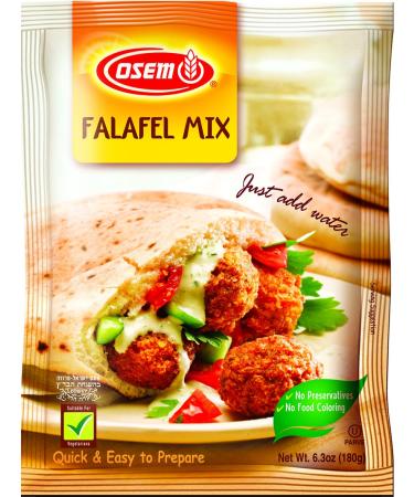 Osem Falafel Mix, 6.3 Ounce (Pack of 12)