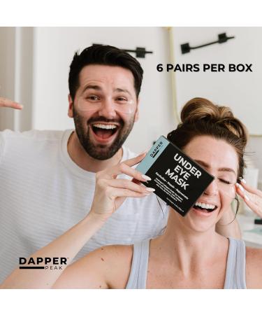 Hydrating Under Eye Mask - 6 Pairs | Hydrogel Collagen & Vitamin E | Reduce Bags & Firm Skin | Fragrance Free - Buy Online on GoSupps.com