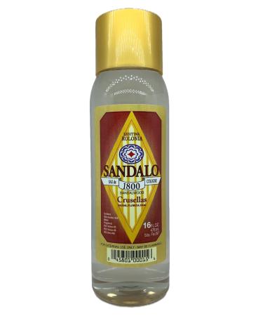 Legitima Kolonia 1800 Sandalo (Sandalwood) Splash Cologne 16 Fl. Oz. 16 Fl Oz (Pack of 1)