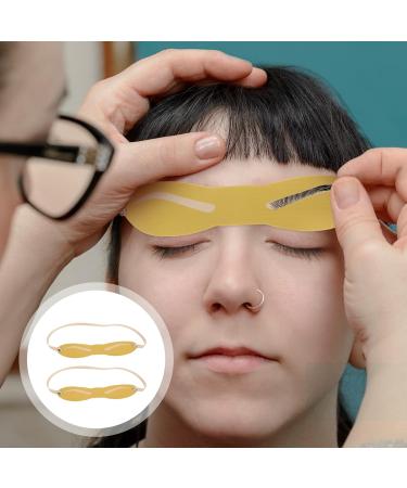 Housoutil 60 Pcs Eyebrow Practice Skin Microblading Latex Skin Artificial Skin Eyebrow Trimming Headband - Buy Online on GoSupps.com