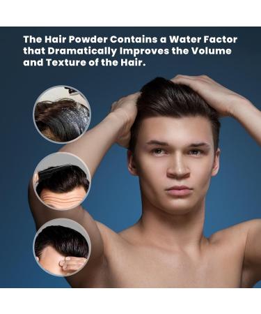 Hair Styling Powder for Volume | 3-in-1 Dry Shampoo & Texture Powder for Men | Natural Look & Extreme Oil Control - Buy Online on GoSupps.com