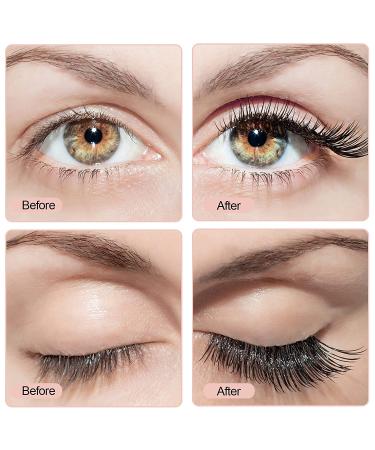 Magnetic Eyelashes Kit with Eyeliner - Natural False Eyelashes, 10 Pairs, Tweezers Included - Buy Online on GoSupps.com