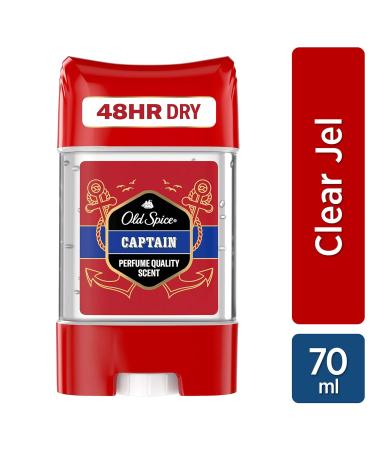 Old Spice Captain Antiperspirant Deodorant Stick for Men - 70ml | Long-Lasting Freshness | International Shipping Available - Buy Online on GoSupps.com