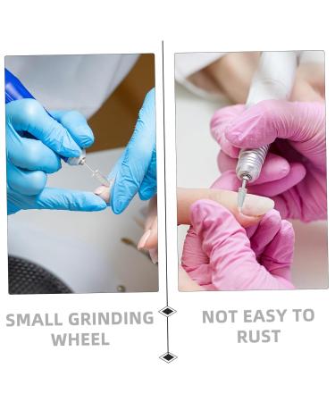 MUSISALY Nail Polisher Nail Drill Bits Pedicure Polishing Drill Manicure Drill Bits Colorful Hair Chain Professional Nail File Nail Art Bits Nail Bits Manicure Grinding Tools Tungsten Steel - Buy Online on GoSupps.com