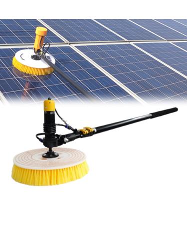Solar Photovoltaic Panel Cleaning Robot Panel Assembly Water Spray Cleaning Equipment Roof Water Brush Power Tool
