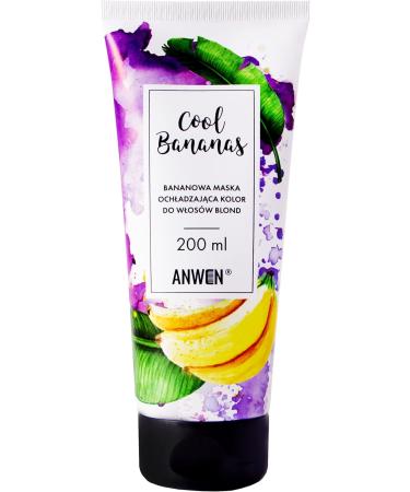 Anwen Cool Bananas Banana color cooling mask for blonde hair 200ml Color Cooling Mask voor blond haar - Buy Online on GoSupps.com