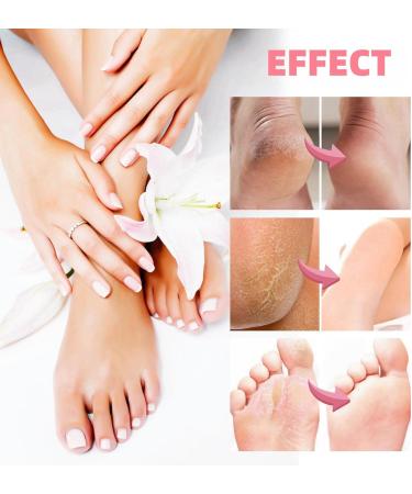 Foot Soak for Foot Spa Rose Foot Spa Salts 4PCS Foot Pack with Foot Soak Foot Scrub Foot Mask Foot Lotion Foot Spa Set for Foot Exfoliator Foot Salts for Foot Spa Foot Salt Bath Jelly Pedicure Packs - Buy Online on GoSupps.com