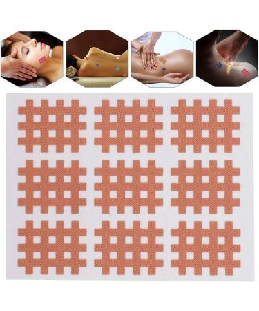 10pcs Muscle Tape Spiral Cross Elastic Rayon Breathable Sports Tape for Knee Shoulder(Skin Color 1 Piece 9 Stickers) - Buy Online on GoSupps.com