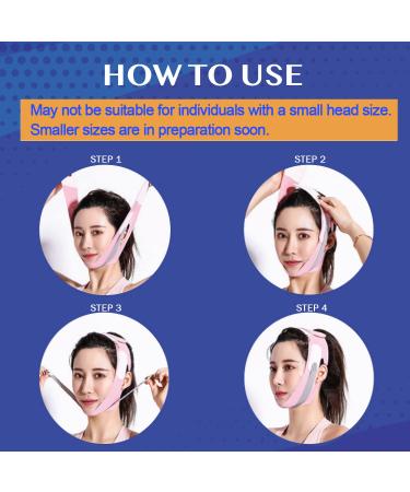 ELLOCY V Line Face Toning Belt - Reusable Facial Strap for Wrinkle Reduction and Sagging Face Stimulations - Buy Online on GoSupps.com