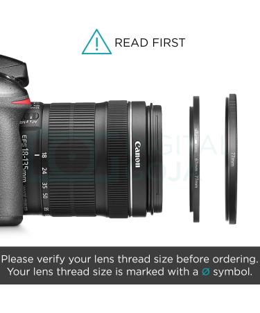 Altura Photo 67-77MM Step-Up Ring Adapter - Lens to Filter or Accessory Converter - Buy Online on GoSupps.com