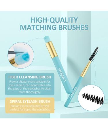 LANBENA Eyelash Extension Cleanser - Lash Foam Shampoo for Salon and Home Use (60ml) - Buy Online on GoSupps.com