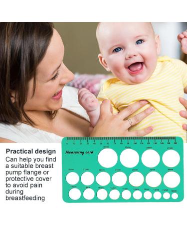 Silicone Nipple Ruler Nipple Ruler for Flange Sizer | Nipples Ruler of Flange Size Measure for Nipple Silicone Nipple Measurement for Flanges Shakven Green - Buy Online on GoSupps.com