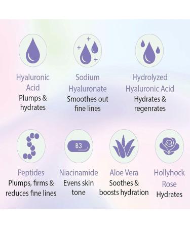 Buy Wishful Thirst Trap Juice Serum - Hyaluronic Acid & Peptide Hydrating Face Serum 1.0 oz | International Shipping Available - Buy Online on GoSupps.com