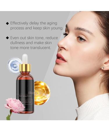  SKZKK Glycerin & Peptide Facial Serum Moisturizing & Firming - Reduces Fine Lines Brightens Skin Tone & Improves Skin Elasticity - Anti Aging Serum for One (1 Piece) - Buy Online on GoSupps.com