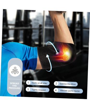 Mobestech Elbow Support Strap & Brace | Lightweight Tennis Elbow Protector for Kids & Adults - Fitness Gear & Mermaid Paper Straws - Buy Online on GoSupps.com
