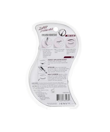 i-ENVY by Kiss Super Strong Hold Eyelash Adhesive Black Brush On Latex Free - Buy Online on GoSupps.com