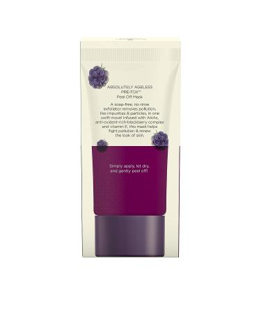Aveeno Ageless Pre-Tox Peel Off Face Mask with AHA, Vitamin E & Blackberry Complex - 2 oz, Non-Comedogenic, Paraben & Phthalate-Free - Buy Online on GoSupps.com