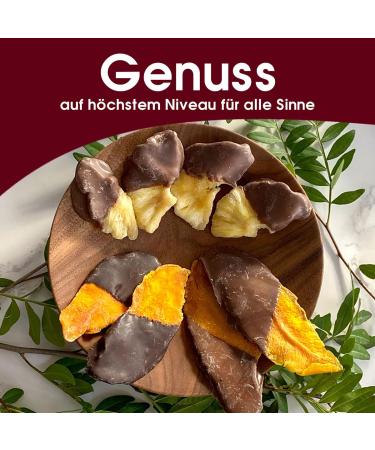 Sultan s Palace Dried Pineapple in Dark Chocolate - 200g | Gourmet Chocolate Fruits | Premium Bitter Chocolate Treats - Buy Online on GoSupps.com