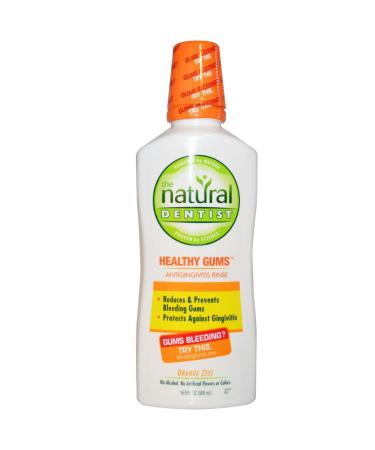 THE NATURAL DENTIST Orange Healthy Gums Oral Rinse  16.9 FZ