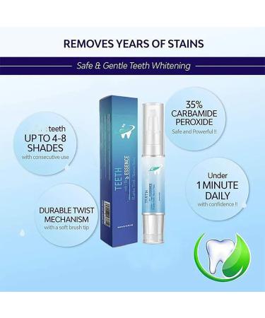 Teeth Whitening Pen Set Fast & Effective Whitening Gel for Sensitive Teeth | 3 PCs to Remove Stains & Reduce Yellowing - Buy Online on GoSupps.com