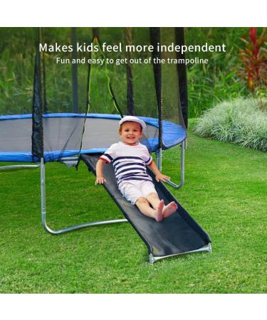 FirstE Trampoline Slide: 22 Width Slide Ladder with Tear Resistant Fabric - Easy Install, Sturdy Bounce Slider for Kids - Buy Online on GoSupps.com