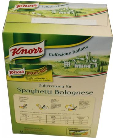  Knorr Knorr Spaghetti Bolognese 1.5 kg 591 - Buy Online on GoSupps.com