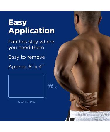 Salonpas Pain Relieving Large Patches 5.67 x 3.62 - 18 Patches (6 Ea x Pack of 3) - Buy Online on GoSupps.com