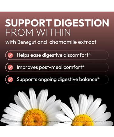 O'blossom Bloating Banish with Benegut - Gut Health for Women Patented Probiotics for Digestive Health Clinically Studied Relief in 90 Minutes Supports Gut Lining Integrity - Buy Online on GoSupps.com