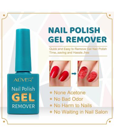 Gel Polish Remover - Easily Remove Nail Polish in 3-5 Minutes - 0.50 Fl Oz - Pack of 1 - Buy Online on GoSupps.com