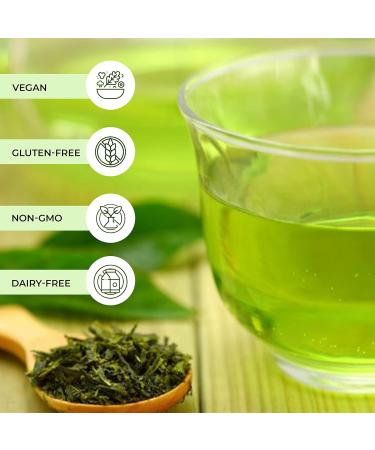 Japanese Green Tea Co Gokuzyo Aracha Japanese Green Tea Highest-Grade Japanese Crude Tea Deep Steamed Sencha Tea Intense Aroma and Taste 50 Tea Pyramid Bags - Buy Online on GoSupps.com