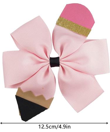Bows for Girls - Non-slip Hair Clips for Girls | Hairpins with Sturdy Grosgrain Ribbon Bows Toddler Hair Clips Bows for Girls Pink - Buy Online on GoSupps.com