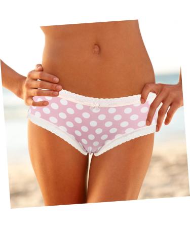 Gleavi Women's Breathable Nylon Hipster Underwear - 4-Pack Flower Pattern Tangas for Comfort & Style - Buy Online on GoSupps.com